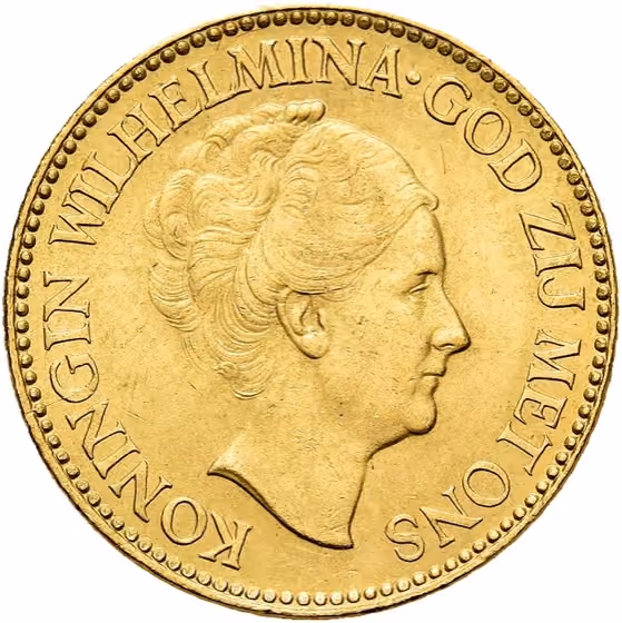 10 Gulden of gouden tientje 1932, kavel 2073 uit E - Veiling 18 van Schulman