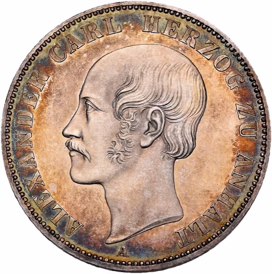 Vereinstaler or Thaler 1859, lot 58 from Schulman Veiling 389