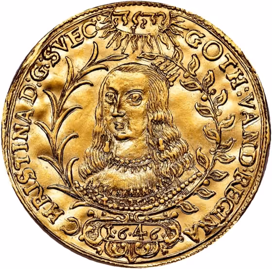 2 Ducats 1646, lot 199 from Schulman Veiling 386