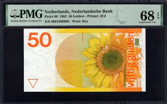 50 Gulden type 1982, kavel 2084 uit E - Veiling 17 van Schulman