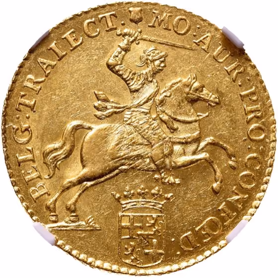 Gouden rijder 1763, kavel 1325 uit Veiling 381 van Schulman