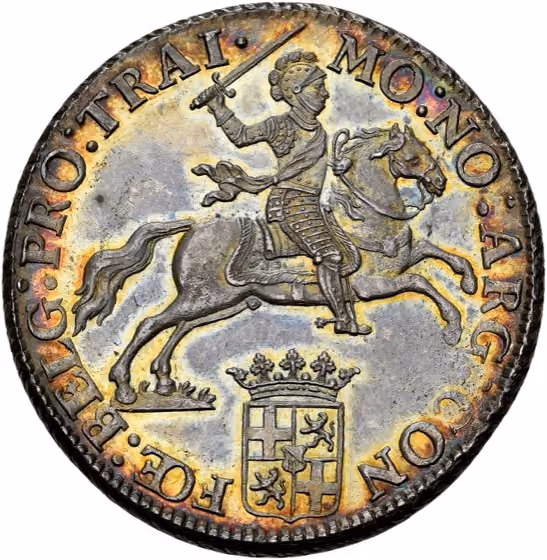 Dukaton of zilveren rijder 1768, kavel 616 uit Veiling 378 van Schulman