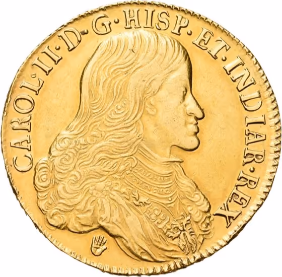 Ducaton d'or de 8 Souverains 1698, kavel 506 uit Veiling 373 van Schulman