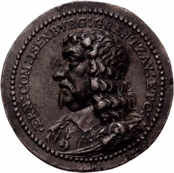 Ernest, Graaf van Isenburg 1654, kavel 2240 uit Veiling 371 van Schulman
