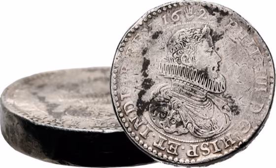 Quadruple ducaton 1623, lot 490 from Schulman Veiling 367