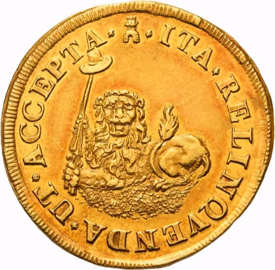Hoedjesschelling 1687, lot 729 from Schulman Veiling 368