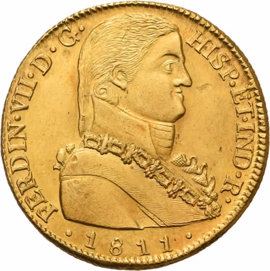 8 Escudos 1811, lot 119 from Schulman Veiling 368