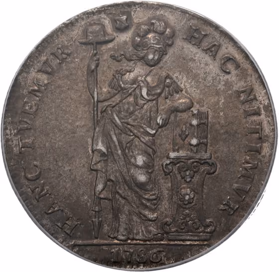 3 Gulden 1786, kavel 1002 uit Veiling 364 van Schulman