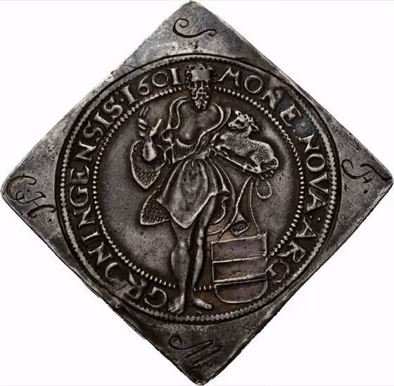 St. Jansrijksdaalder 1601, kavel 1894 uit Veiling 362 van Schulman