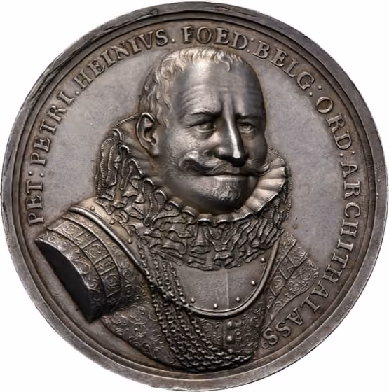 Zilvervloot in de Baai van Matanzas Door Piet Heyn Genomen, kavel 1238 uit Veiling 358 van Schulman