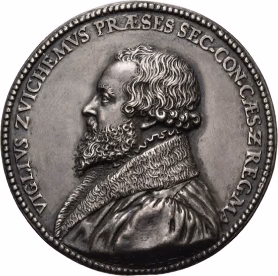 Viglius van Zuichem, Voorzitter van de Geheime Raad van Philips Ii, kavel 1231 uit Veiling 358 van Schulman