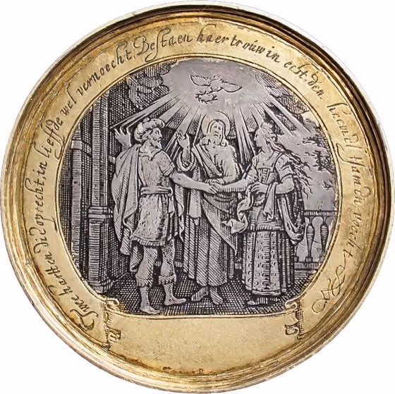 Algemene Huwelijkspenning., kavel 1257 uit Veiling 356 van Schulman
