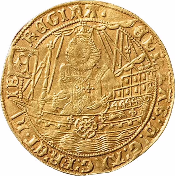 Ryal 1584, kavel 517 uit Veiling 355 van Schulman