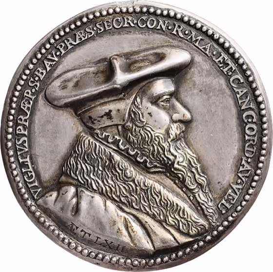 Viglius van Zuichem, Voorzitter van de Geheime Raad van Philips Ii, lot 1066 from Schulman Veiling 354