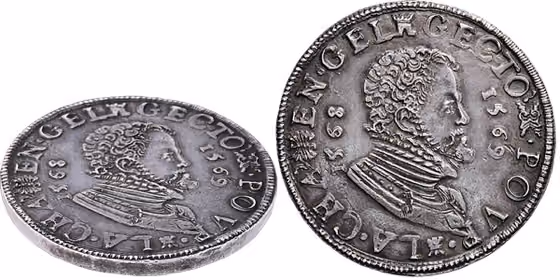 Huwelijk Philips Ii met Anna van Oostenrijk. 1570, kavel 1211 uit Veiling 353 van Schulman