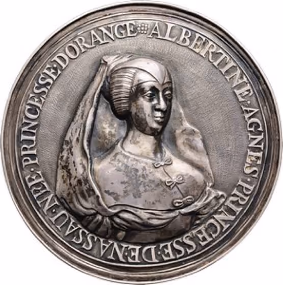 Op het Overlijden van Albertine Agnes 1696, kavel 1224 uit Veiling 352 van Schulman
