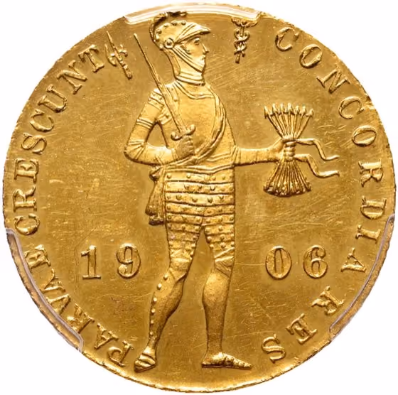 Gouden dukaat. 1906, lot 69 from Schulman Selectie Veiling 380