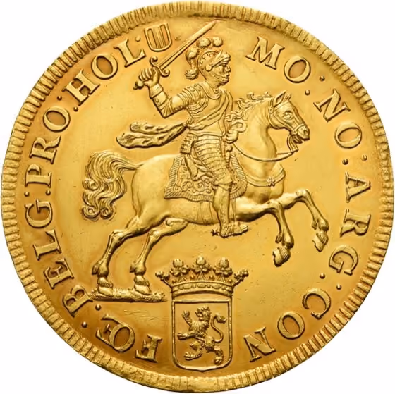 Zilveren rijder of dukaton 1721, kavel 1653 uit Selectie Veiling 365 van Schulman