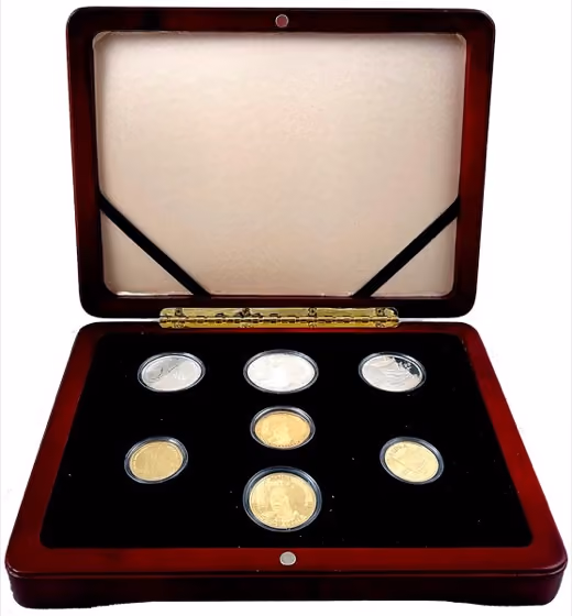 Prestigeset Jubileummunten 2005, lot 2560 from Schulman E - Veiling 5