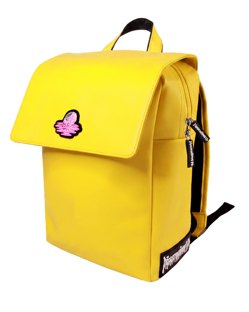 Sun's Out — Disco Hydration Pack in yellow