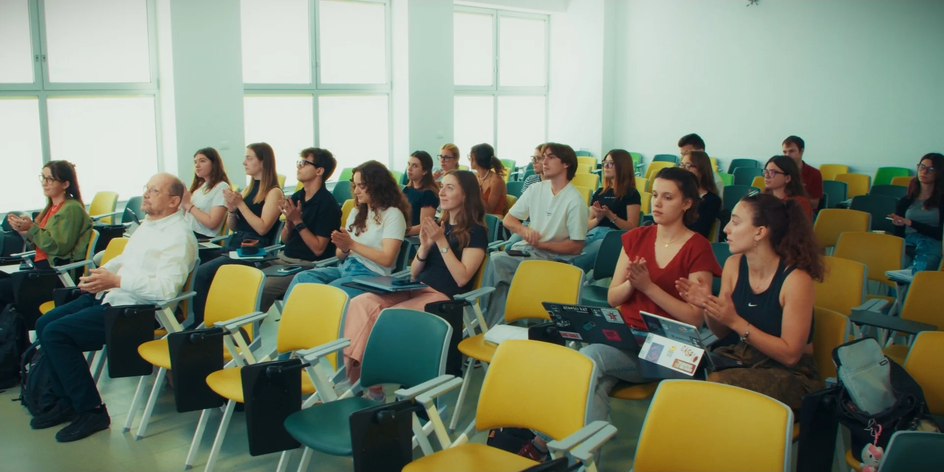 DONK Lectio Magistralis: incontro e pubblico in aula