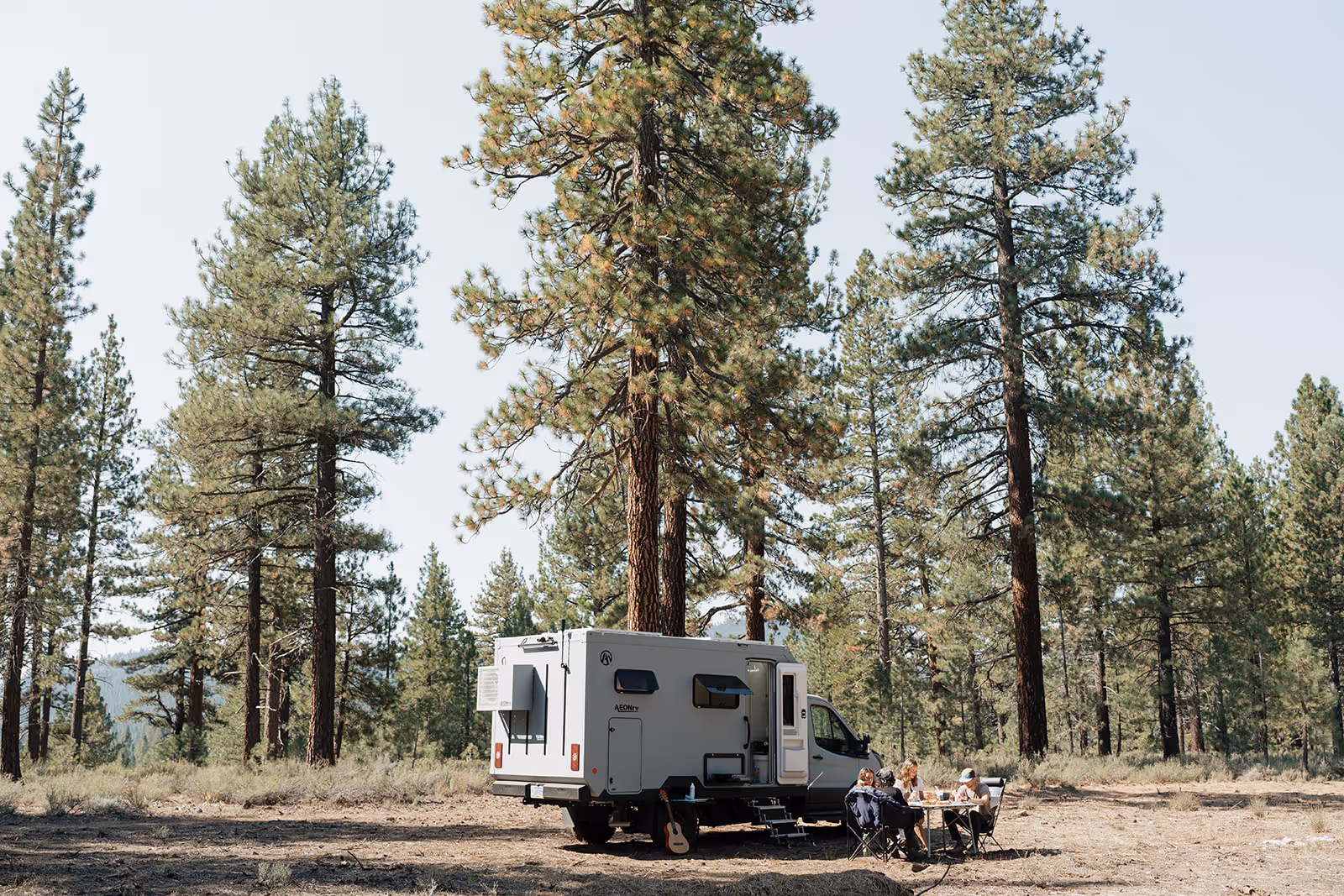 The 2026 AEONrv parked at an open campsite