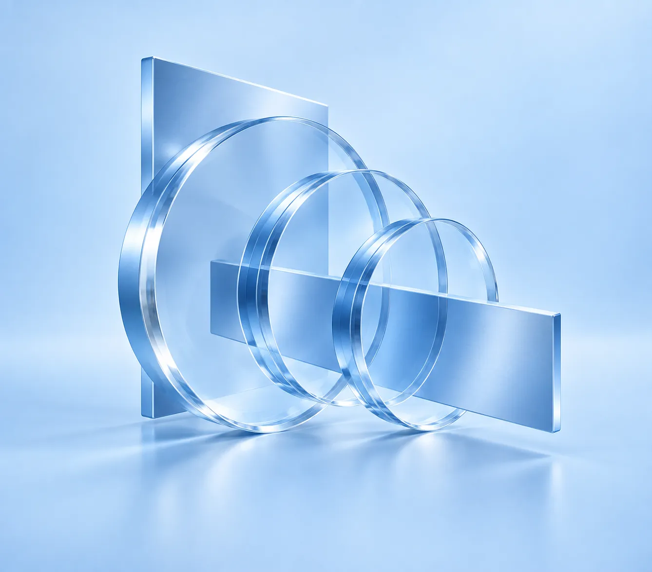 Blue sculptural illustration for Film, Marketing & Creative Production