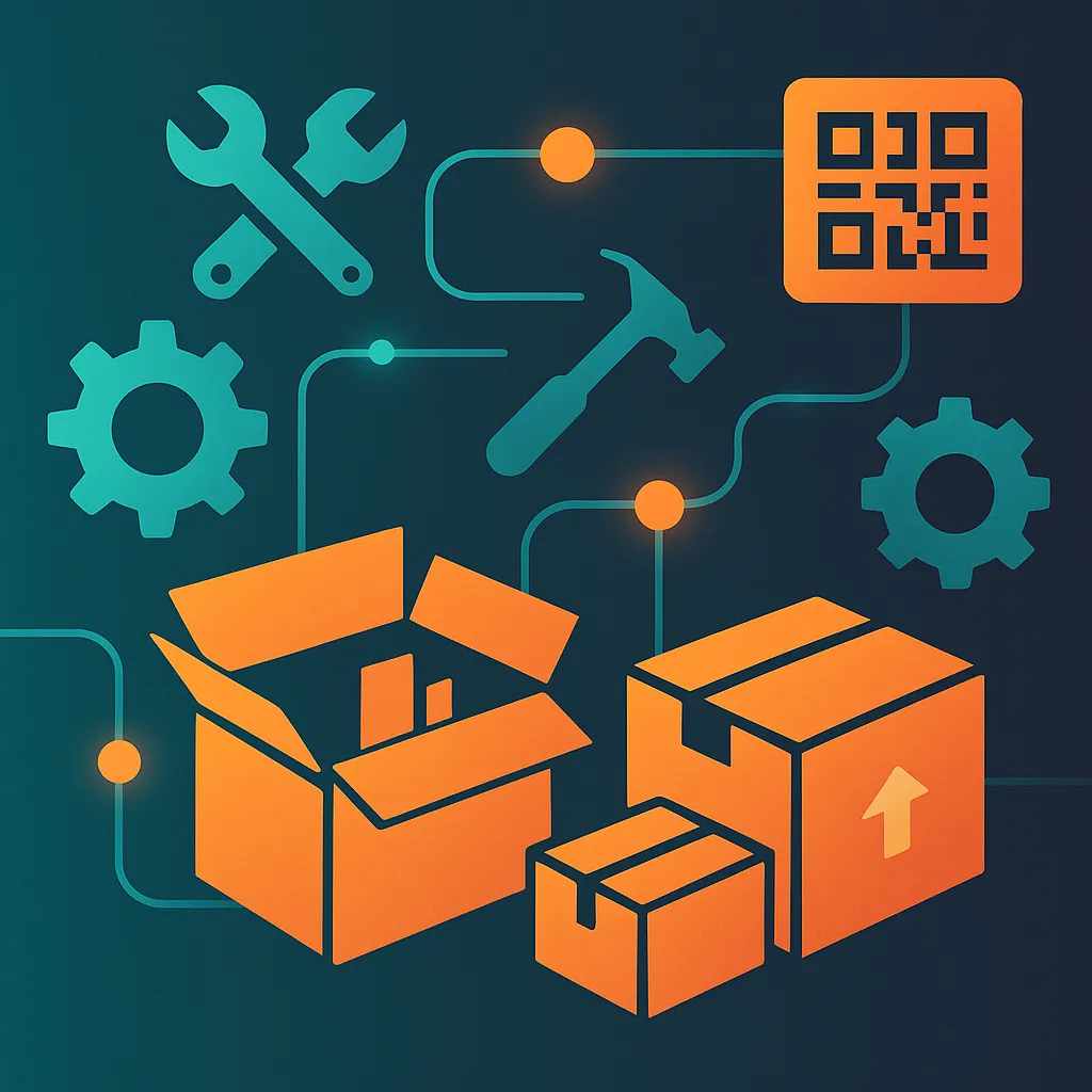 Préparation de kits de consommables et outils pour chantier