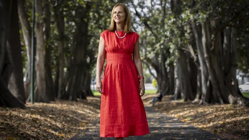 Naomi Simson photographed for The Australian after receiving her Australia Day honour