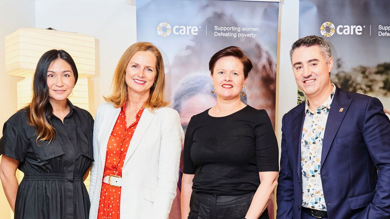 Naomi Simson at the CARE Australia Lendwithcare launch, Super Normal, Melbourne, October 2023