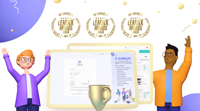 Mobile Guardian & Christel House South Africa win 3 Gold Awards at the 2021 LearnX Awards!