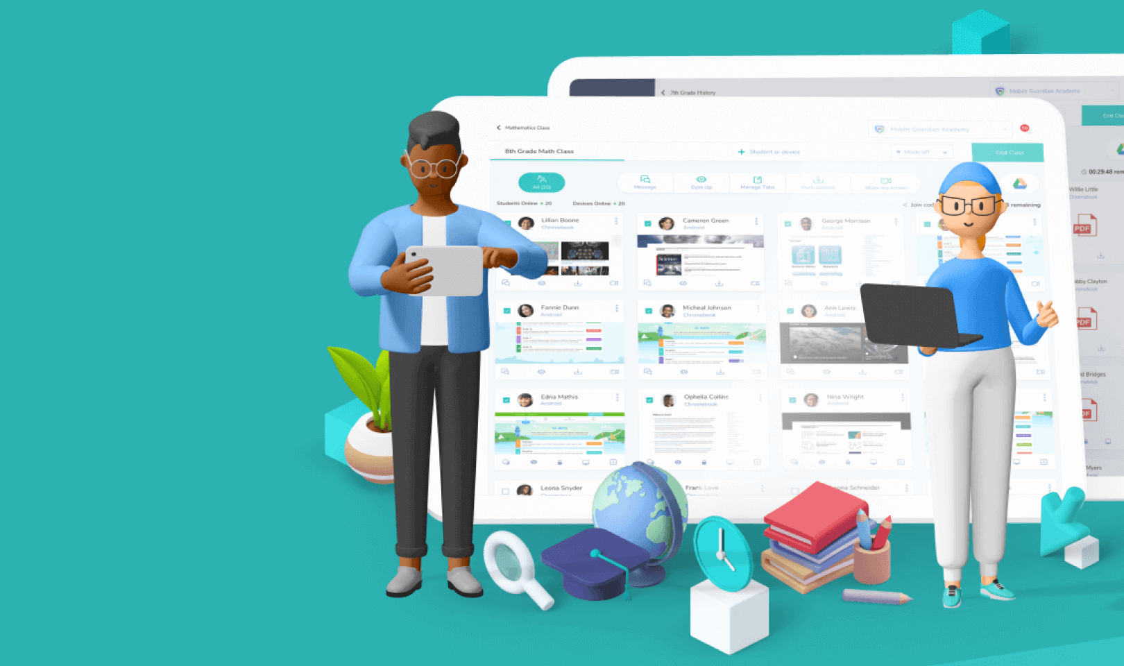 Apoyando a los Profesores con la Tecnologia en Educacion