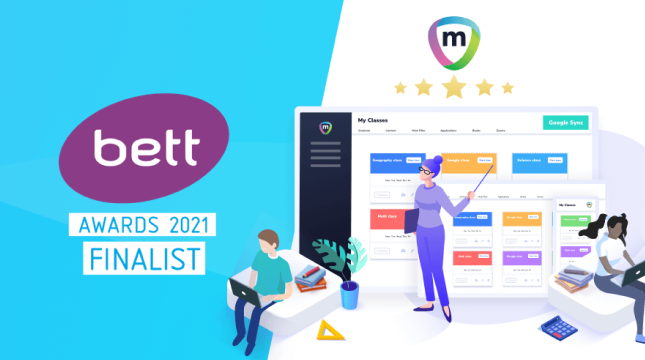 La Gestion de Clases de Mobile Guardian - Uno de los Finalistas de Bett 2021
