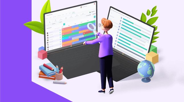 Informe digital del historial de la actividad de los alumnos