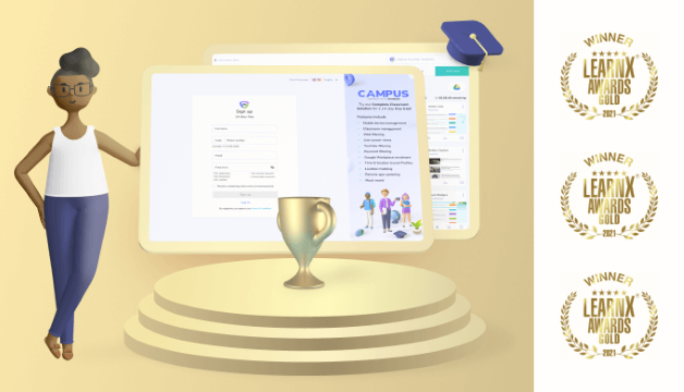 ¡Mobile Guardian y Christel House South Africa Ganan 3 Medallas de Oro en Los Premios LearnX 2021!