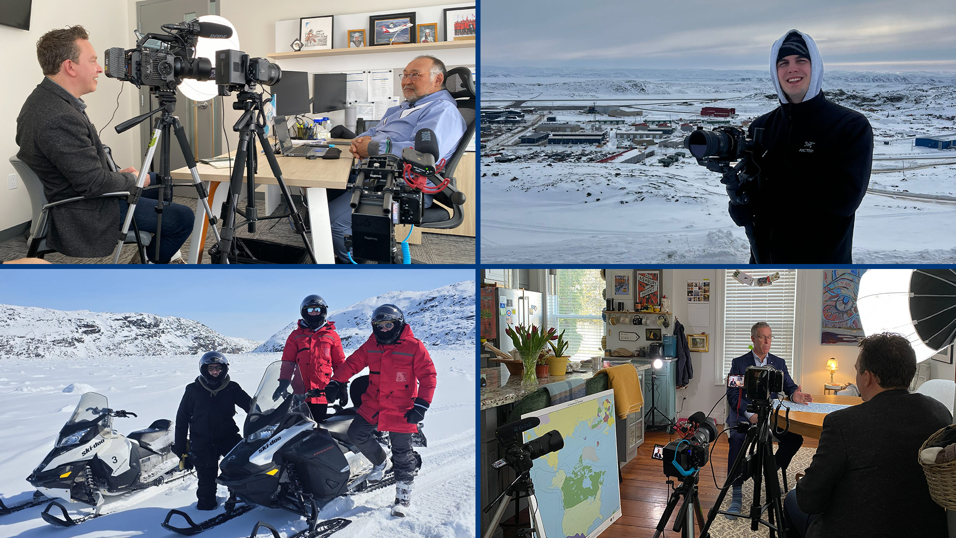 Nunavut, filming location for the Northern Defence Documentary
