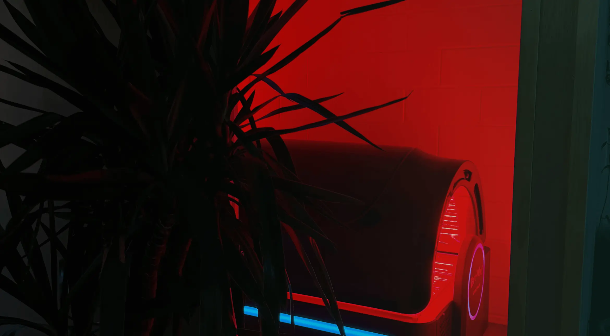 The red light bed at Breathe