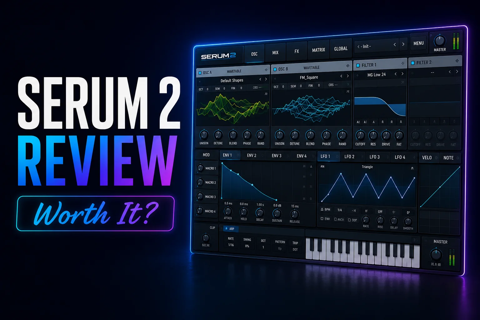 Xfer Serum 2 hybrid synthesizer interface