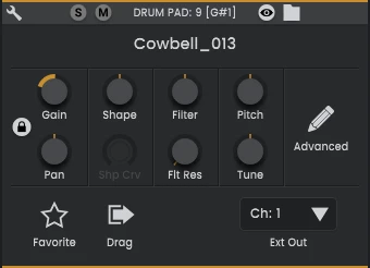 Algonaut Atlas 2 sample editor with drum sample controls
