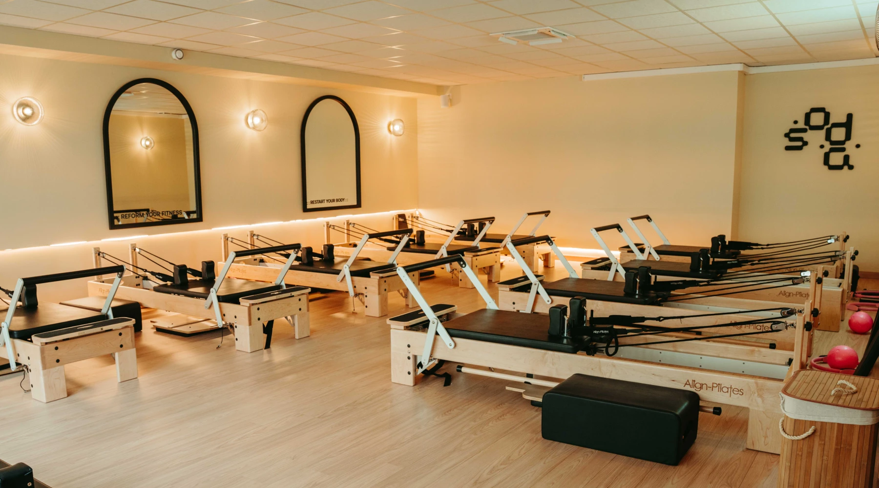 Séance de Pilates Reformer au Soda Studio