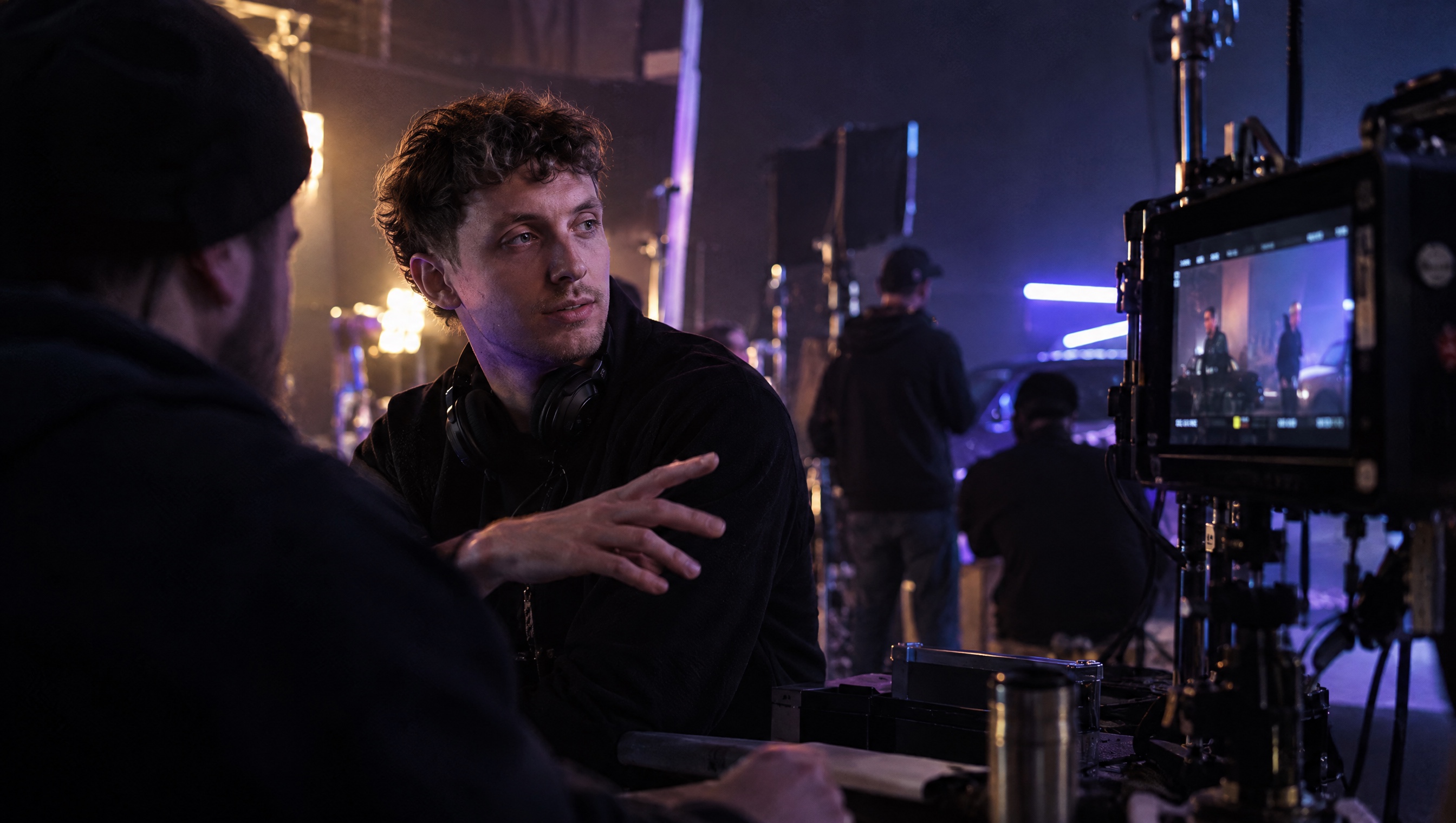 Kreative Abstimmung am Filmset