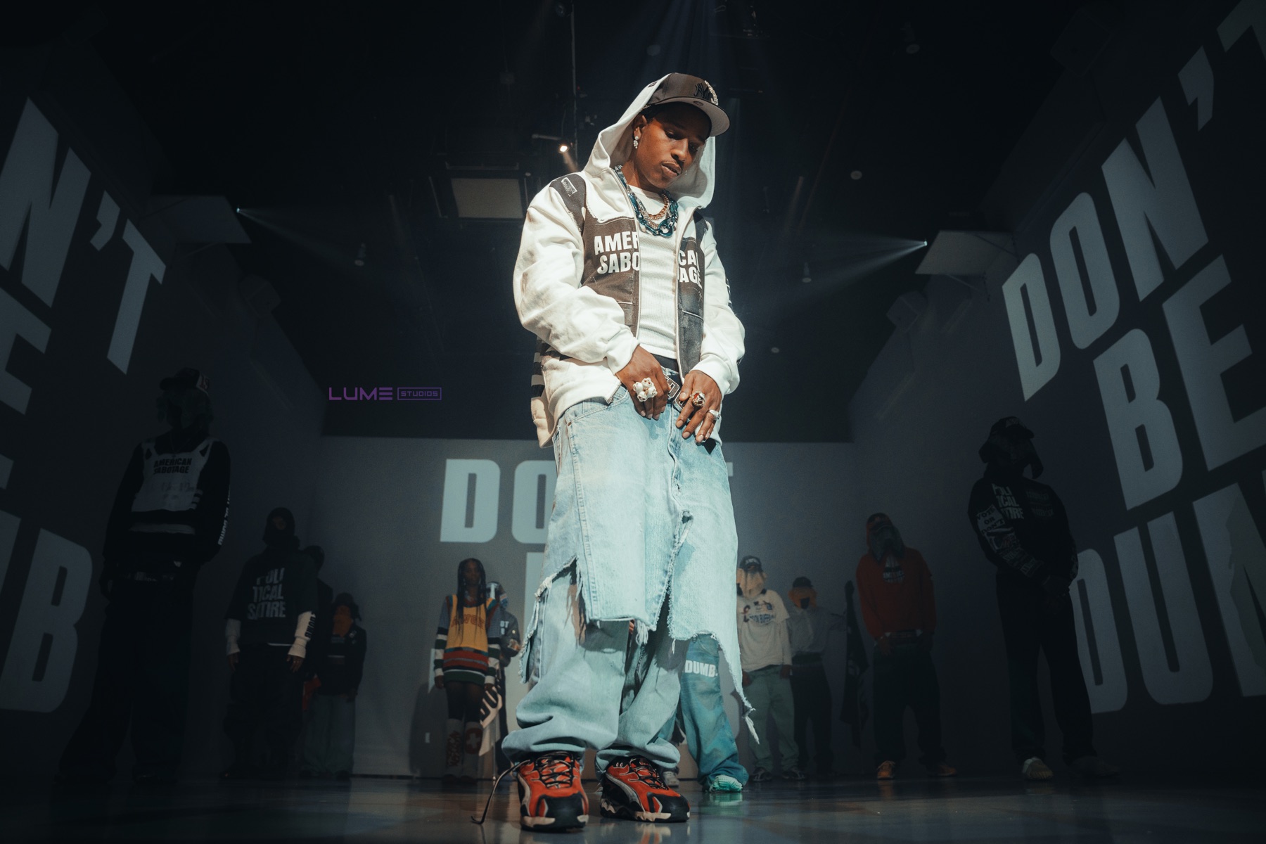 A$AP Rocky at LUME Studios