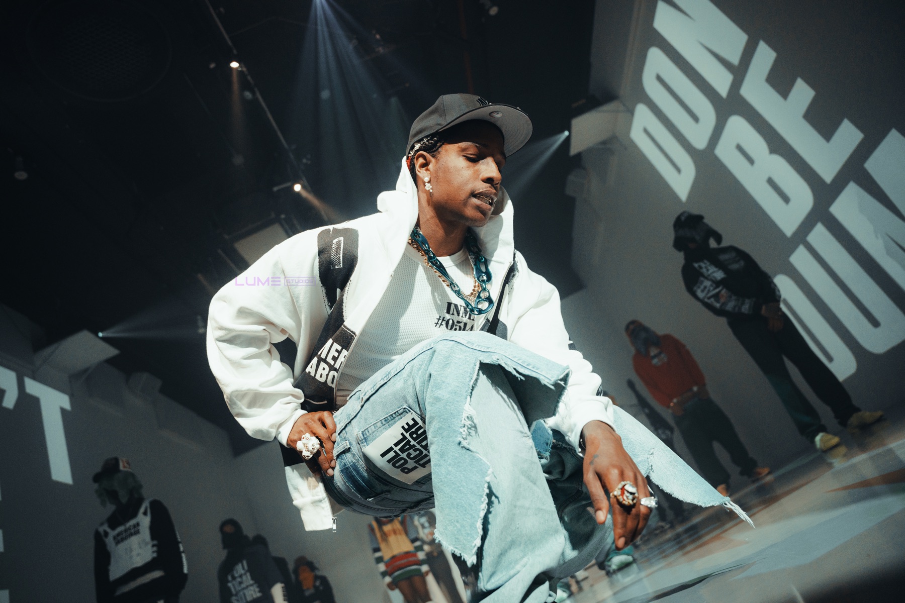 A$AP Rocky at LUME Studios