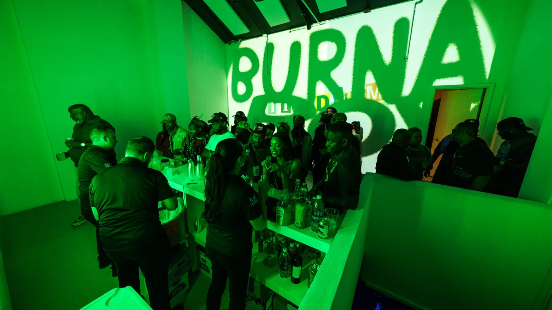 Burna Boy at LUME Studios