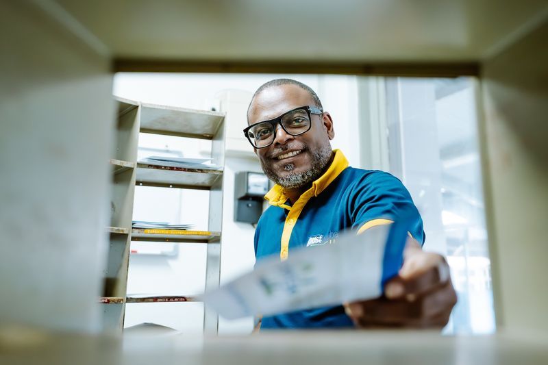 Sending letters with Post Aruba