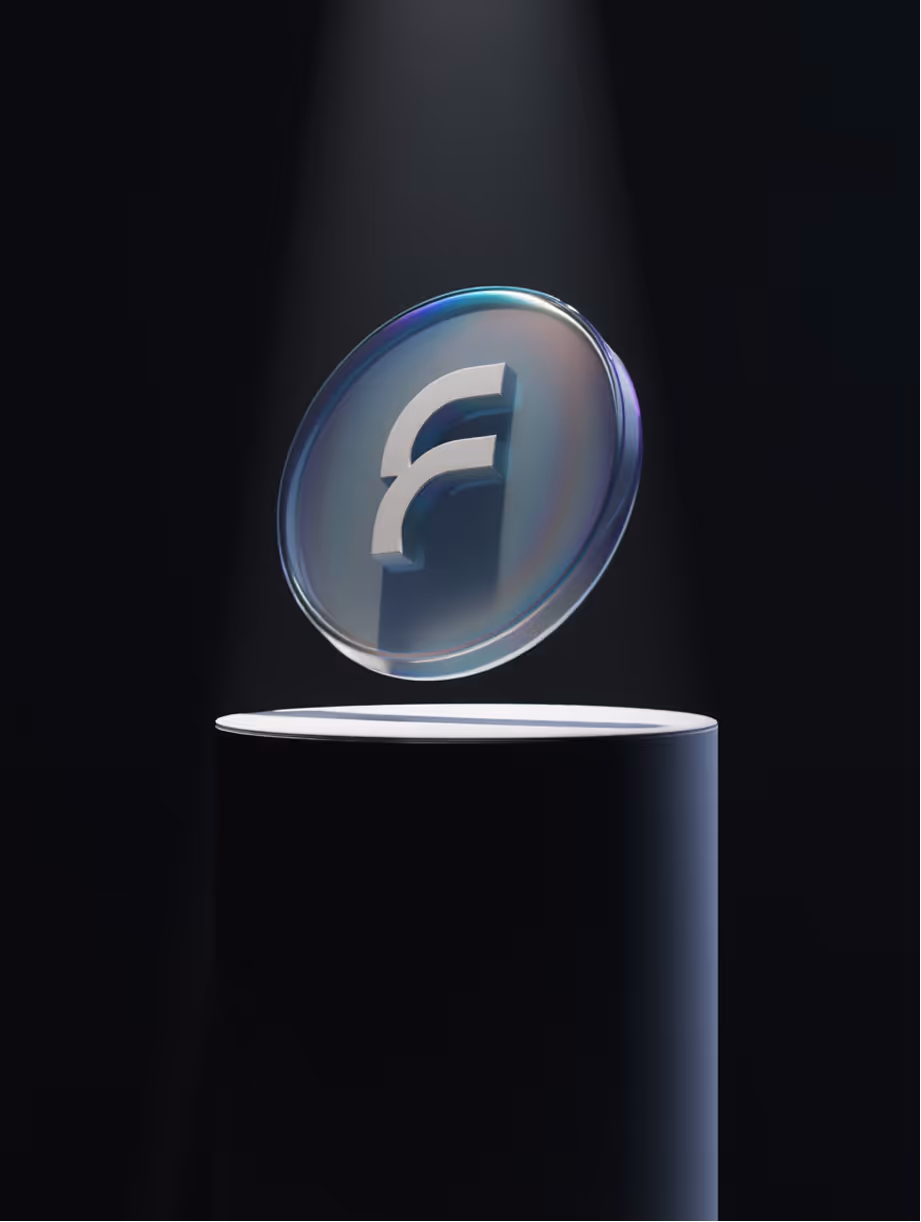 Logo Fundora en 3D