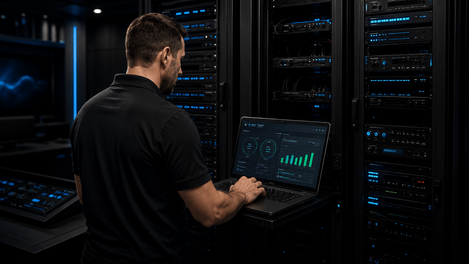 Managed audiovisual maintenance and support across multiple sites