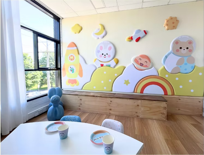 The Super Party room at Minitown Kids