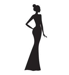 Model silhouette