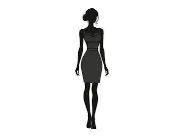Model silhouette